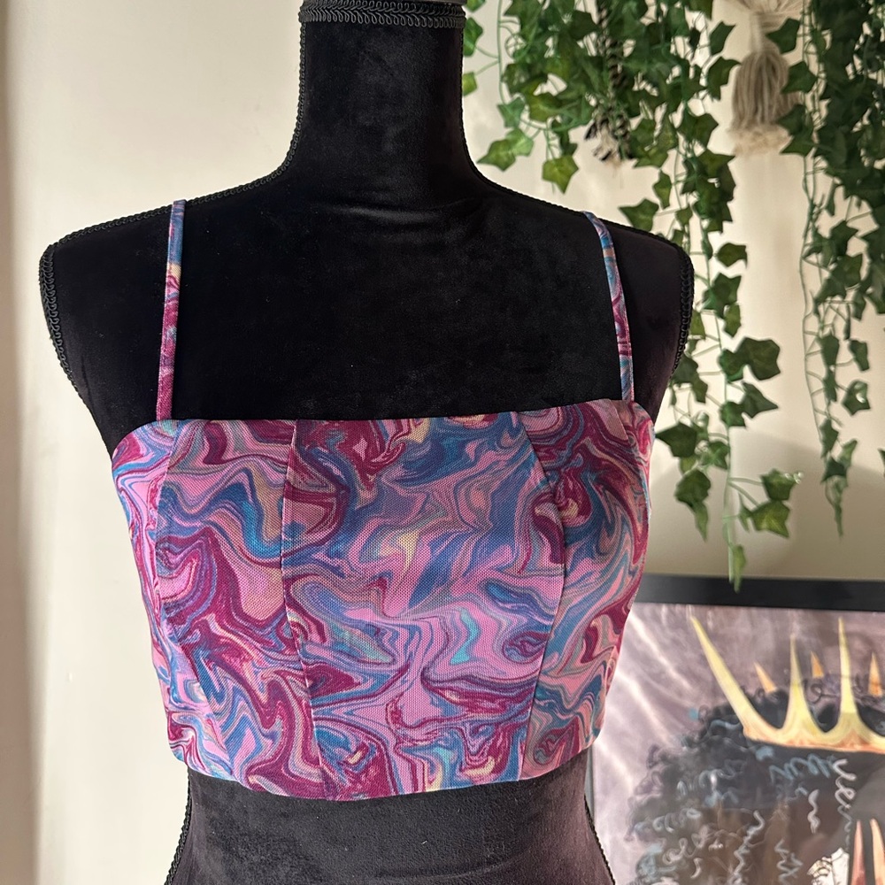 Colorful Swirl Pattern Dress